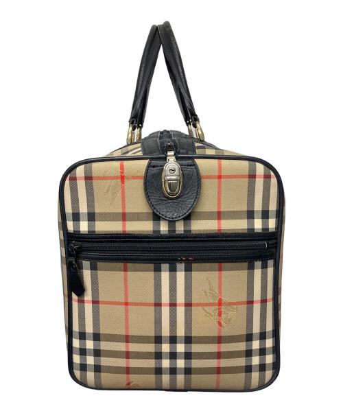 Burberry's（バーバリー）Burberry's (バーバリー) ボストンバッグ ブラウンの古着・服飾アイテム