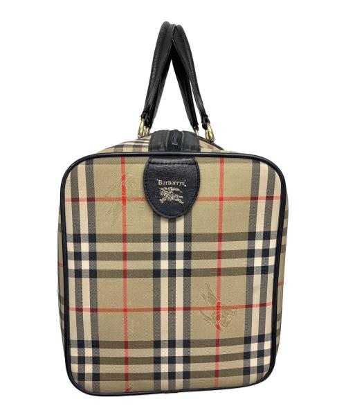 Burberry's（バーバリー）Burberry's (バーバリー) ボストンバッグ ブラウンの古着・服飾アイテム