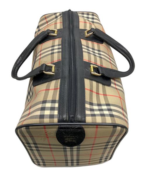 Burberry's（バーバリー）Burberry's (バーバリー) ボストンバッグ ブラウンの古着・服飾アイテム