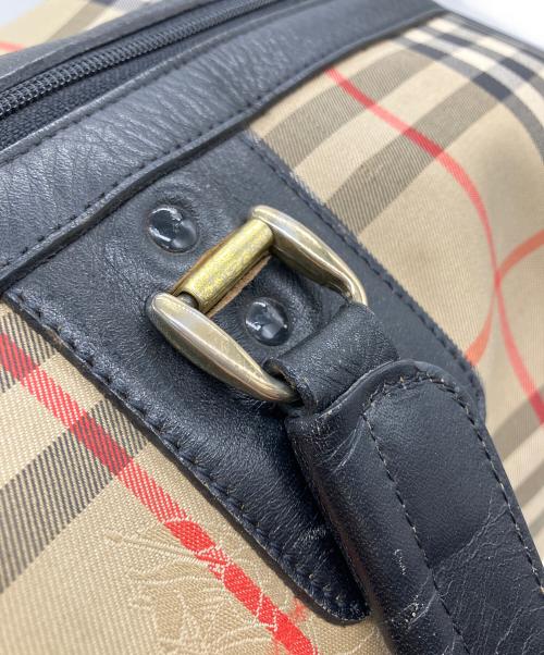 Burberry's（バーバリー）Burberry's (バーバリー) ボストンバッグ ブラウンの古着・服飾アイテム