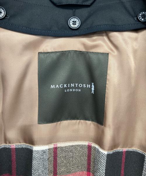 MACKINTOSH（マッキントッシュ）MACKINTOSH (マッキントッシュ) トレンチコート ブラック サイズ:38の古着・服飾アイテム