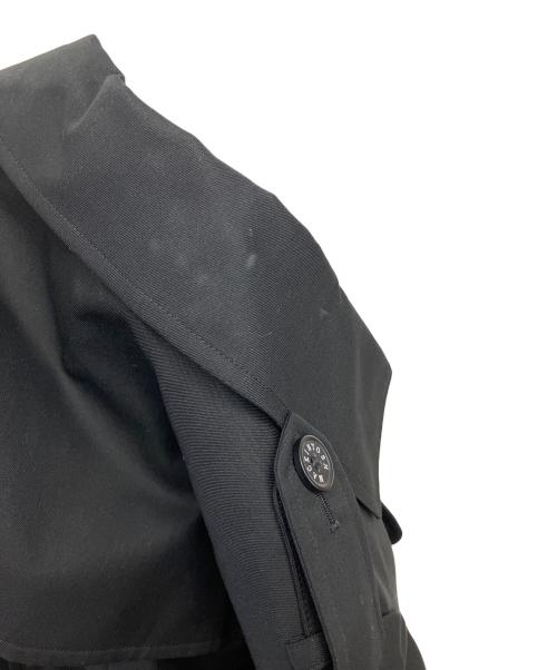 MACKINTOSH（マッキントッシュ）MACKINTOSH (マッキントッシュ) トレンチコート ブラック サイズ:38の古着・服飾アイテム