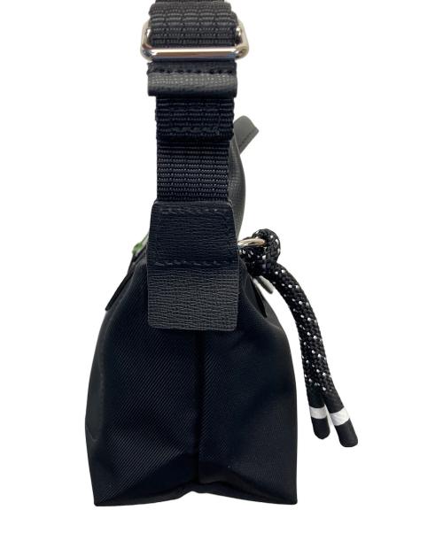 LONGCHAMP（ロンシャン）LONGCHAMP (ロンシャン) ルプリアージュXS ブラック×グリーンの古着・服飾アイテム