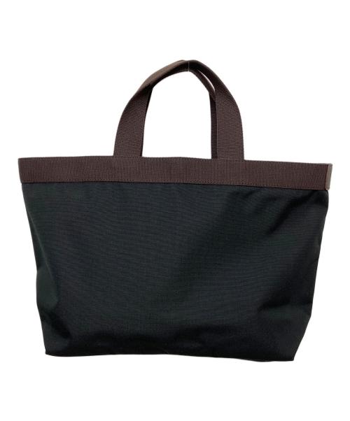 Herve Chapelier（エルベシャプリエ）Herve Chapelier (エルベシャプリエ) コーデュラスクエアトート ブラックの古着・服飾アイテム