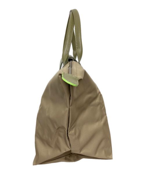 LONGCHAMP（ロンシャン）LONGCHAMP (ロンシャン) ルプリアージュトートバッグ カーキの古着・服飾アイテム