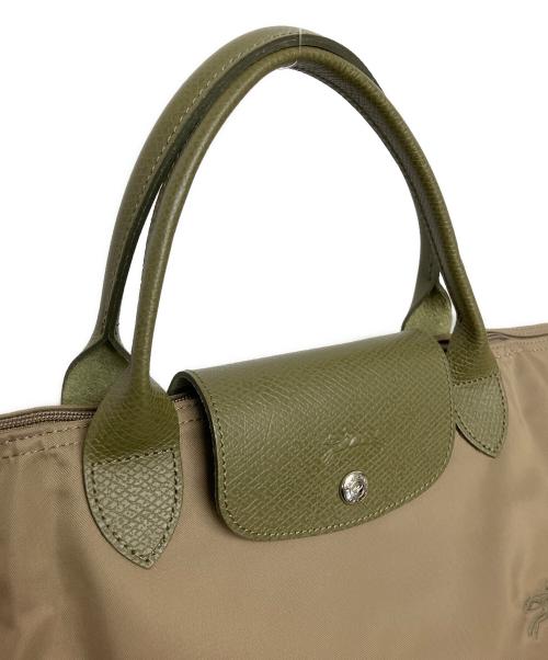 LONGCHAMP（ロンシャン）LONGCHAMP (ロンシャン) ルプリアージュトートバッグ カーキの古着・服飾アイテム