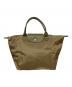LONGCHAMP（ロンシャン）の古着「ルプリアージュトートバッグ」｜カーキ