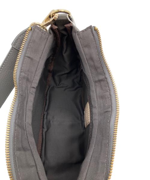 russet（ラシット）russet (ラシット) ハーフムーンワンショルダーバッグ グレー 未使用品の古着・服飾アイテム