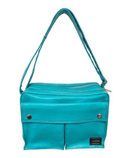 PORTER（ポーター）PORTER (ポーター) フリースタイル SLING BAG W zip ブルーの古着・服飾アイテム