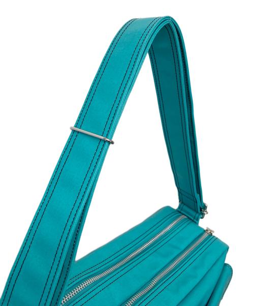 PORTER（ポーター）PORTER (ポーター) フリースタイル SLING BAG W zip ブルーの古着・服飾アイテム