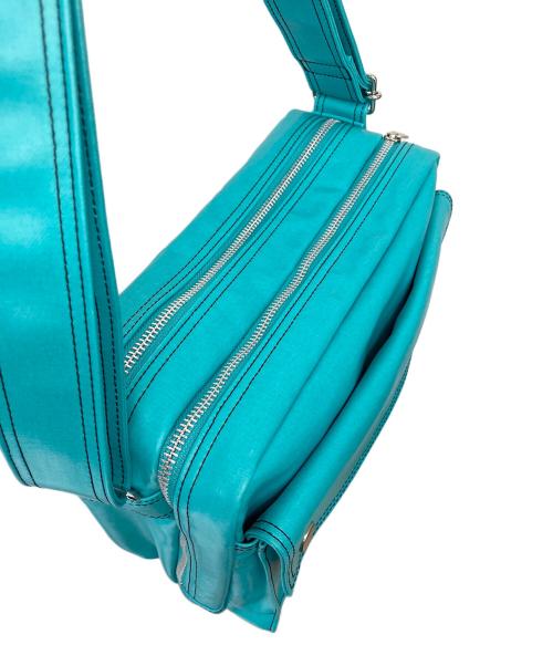 PORTER（ポーター）PORTER (ポーター) フリースタイル SLING BAG W zip ブルーの古着・服飾アイテム