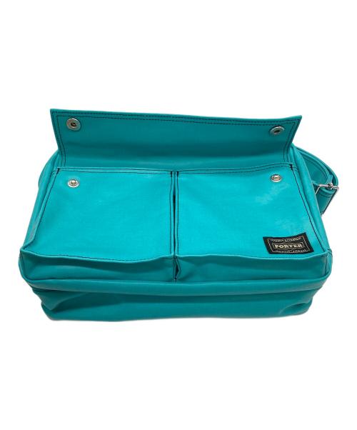 PORTER（ポーター）PORTER (ポーター) フリースタイル SLING BAG W zip ブルーの古着・服飾アイテム