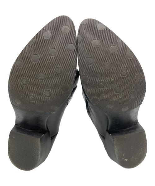 LUCCHESE（ルケーシー）LUCCHESE (ルケーシー) ウェスタンブーツ ブラック サイズ:9の古着・服飾アイテム