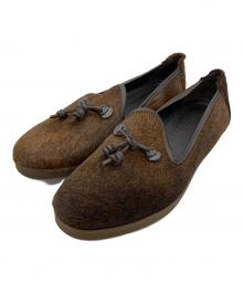 MONCLER（モンクレール）の古着「タッセルシューズ」｜ブラウン