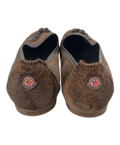 MONCLER（モンクレール）MONCLER (モンクレール) タッセルシューズ ブラウン サイズ:不明の古着・服飾アイテム