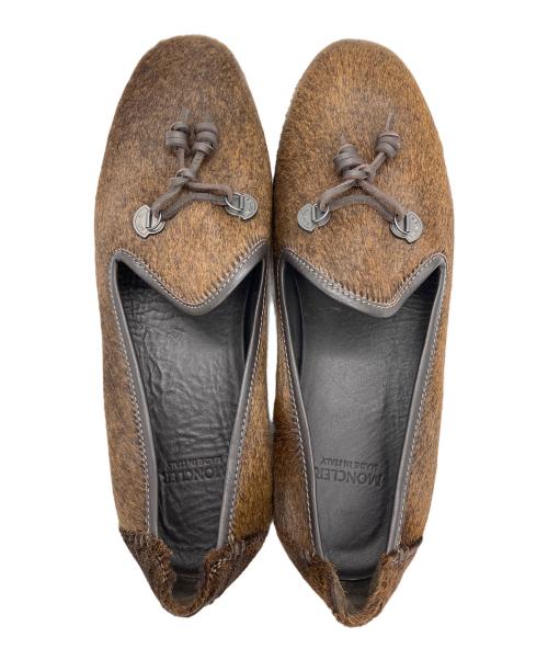 MONCLER（モンクレール）MONCLER (モンクレール) タッセルシューズ ブラウン サイズ:不明の古着・服飾アイテム