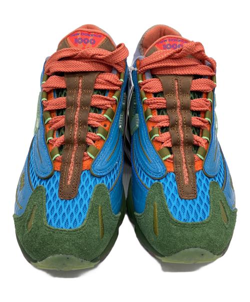 NEW BALANCE（ニューバランス）NEW BALANCE (ニューバランス) M1000BM スニーカー ブルー×グリーン サイズ:25cmの古着・服飾アイテム