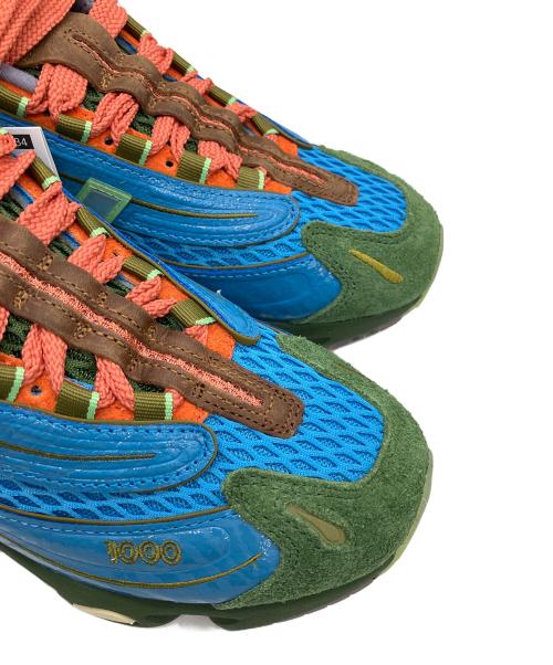 NEW BALANCE（ニューバランス）NEW BALANCE (ニューバランス) M1000BM スニーカー ブルー×グリーン サイズ:25cmの古着・服飾アイテム