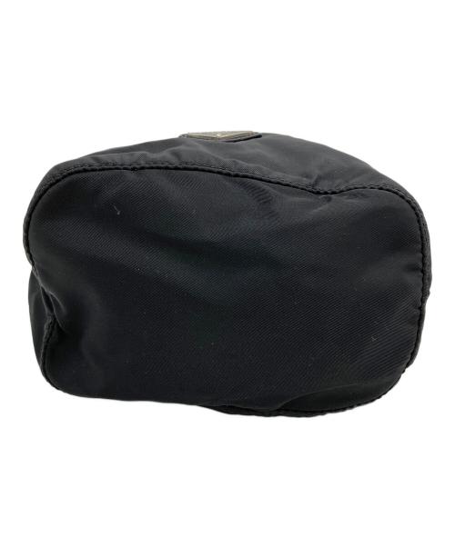 PRADA（プラダ）PRADA (プラダ) 巾着ポーチ ブラックの古着・服飾アイテム