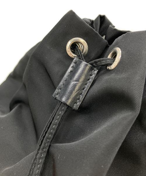 PRADA（プラダ）PRADA (プラダ) 巾着ポーチ ブラックの古着・服飾アイテム