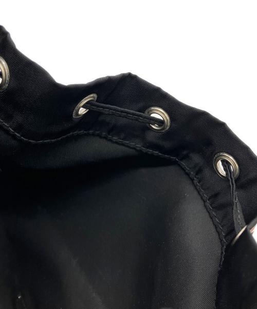 PRADA（プラダ）PRADA (プラダ) 巾着ポーチ ブラックの古着・服飾アイテム