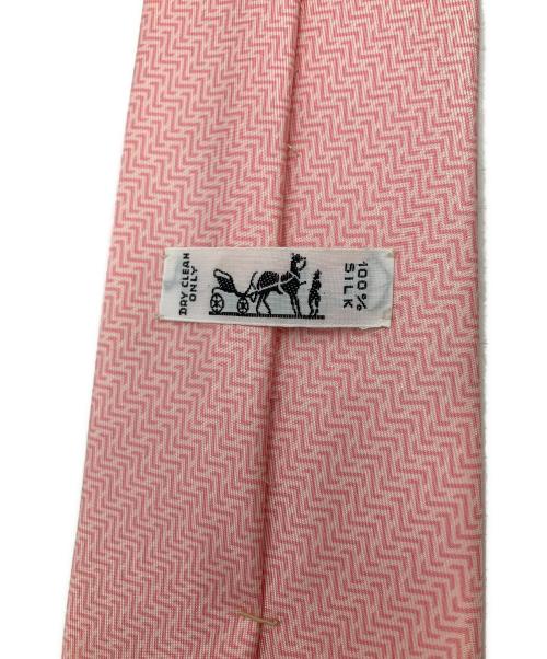 HERMES（エルメス）HERMES (エルメス) ネクタイ ピンク サイズ:FREEの古着・服飾アイテム