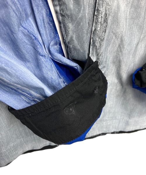 DIESEL（ディーゼル）DIESEL (ディーゼル) A14419-S-CREED-BLOCK　長袖シャツ グレー×ブルー サイズ:54の古着・服飾アイテム