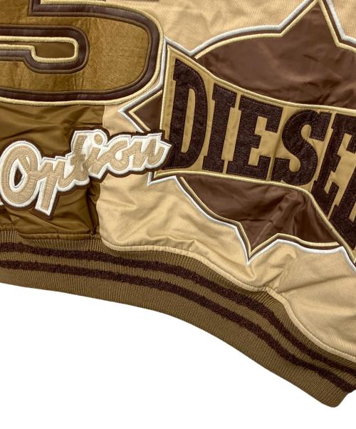 DIESEL（ディーゼル）DIESEL (ディーゼル) スタジャン ブラウン サイズ:XLの古着・服飾アイテム