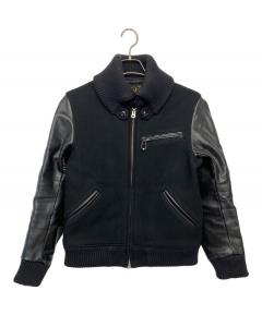 中古・古着通販】WACKO MARIA (ワコマリア) レザージャケット ブラック