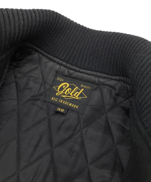 gold（ゴールド）gold (ゴールド) ドンキーリブジャケット ブラック サイズ:36の古着・服飾アイテム