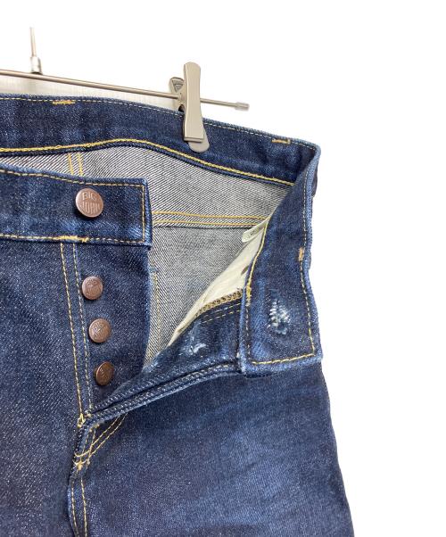 BIG JOHN（ビッグジョン）BIG JOHN (ビッグジョン) 23oz selvedge denim デニムパンツ インディゴ サイズ:73.5cm (W29)の古着・服飾アイテム