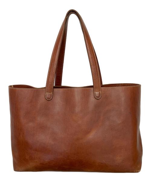 土屋鞄（ツチヤカバン）土屋鞄 (ツチヤカバン) ディアリオ ラージトート　トートバッグ ブラウンの古着・服飾アイテム