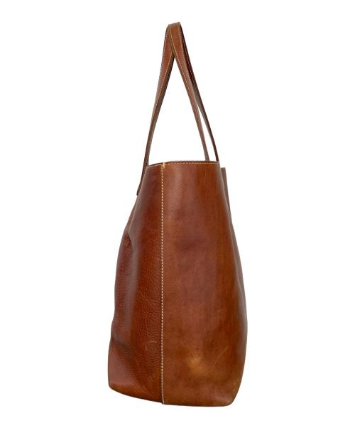 土屋鞄（ツチヤカバン）土屋鞄 (ツチヤカバン) ディアリオ ラージトート　トートバッグ ブラウンの古着・服飾アイテム