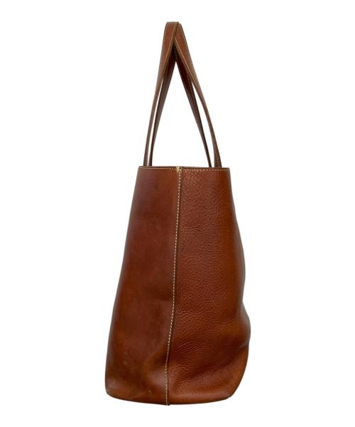 土屋鞄（ツチヤカバン）土屋鞄 (ツチヤカバン) ディアリオ ラージトート　トートバッグ ブラウンの古着・服飾アイテム