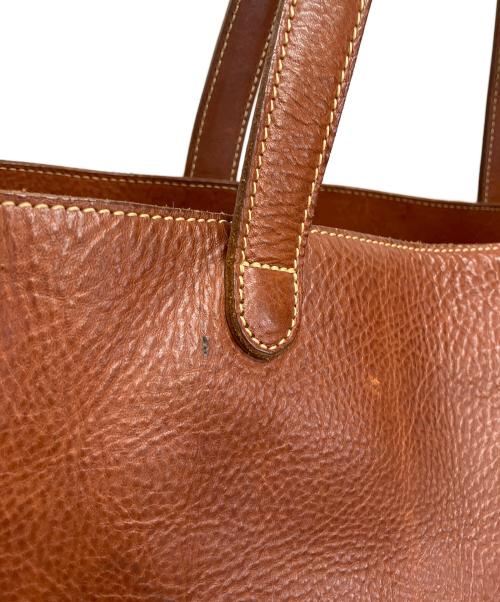 土屋鞄（ツチヤカバン）土屋鞄 (ツチヤカバン) ディアリオ ラージトート　トートバッグ ブラウンの古着・服飾アイテム