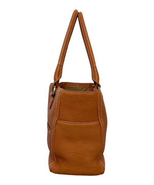 土屋鞄（ツチヤカバン）土屋鞄 (ツチヤカバン) オイルヌメミディアムトート　トートバッグ ブラウンの古着・服飾アイテム