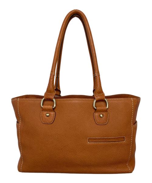 土屋鞄（ツチヤカバン）土屋鞄 (ツチヤカバン) オイルヌメミディアムトート　トートバッグ ブラウンの古着・服飾アイテム