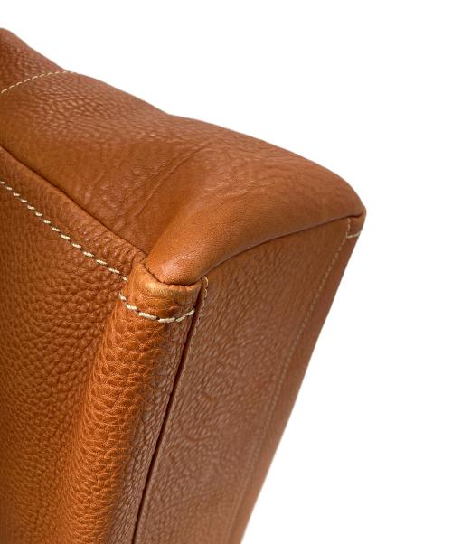 土屋鞄（ツチヤカバン）土屋鞄 (ツチヤカバン) オイルヌメミディアムトート　トートバッグ ブラウンの古着・服飾アイテム