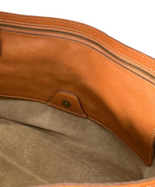 土屋鞄（ツチヤカバン）土屋鞄 (ツチヤカバン) オイルヌメミディアムトート　トートバッグ ブラウンの古着・服飾アイテム