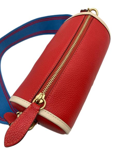 COACH（コーチ）COACH (コーチ) オリオン バレル バッグ レッドの古着・服飾アイテム