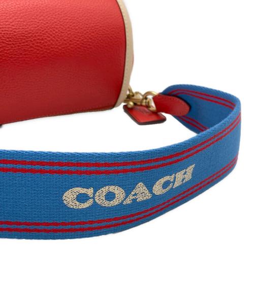 COACH（コーチ）COACH (コーチ) オリオン バレル バッグ レッドの古着・服飾アイテム