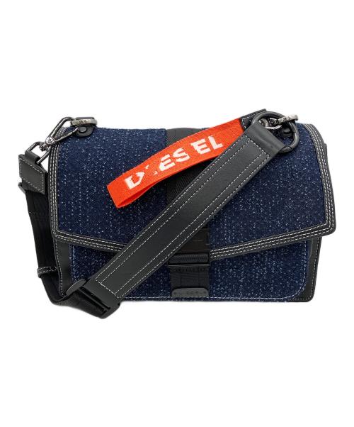 DIESEL（ディーゼル）DIESEL (ディーゼル) デニムショルダーバッグ インディゴの古着・服飾アイテム