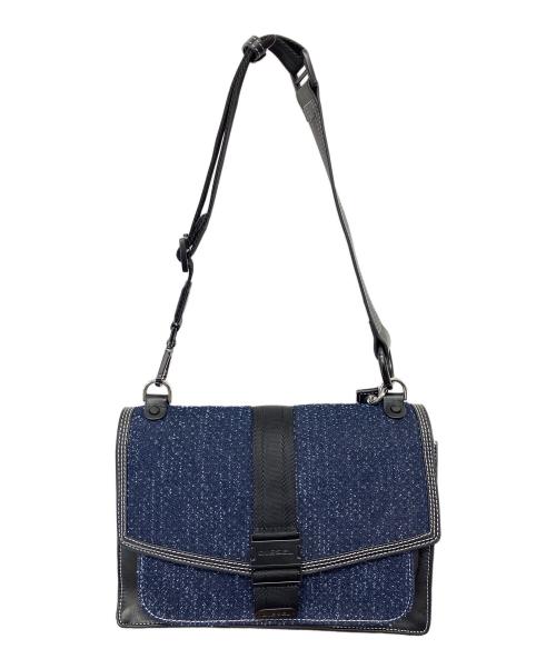 DIESEL（ディーゼル）DIESEL (ディーゼル) デニムショルダーバッグ インディゴの古着・服飾アイテム