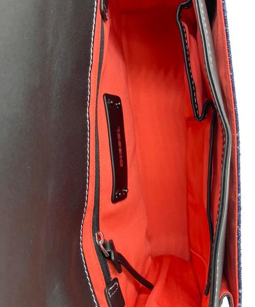 DIESEL（ディーゼル）DIESEL (ディーゼル) デニムショルダーバッグ インディゴの古着・服飾アイテム