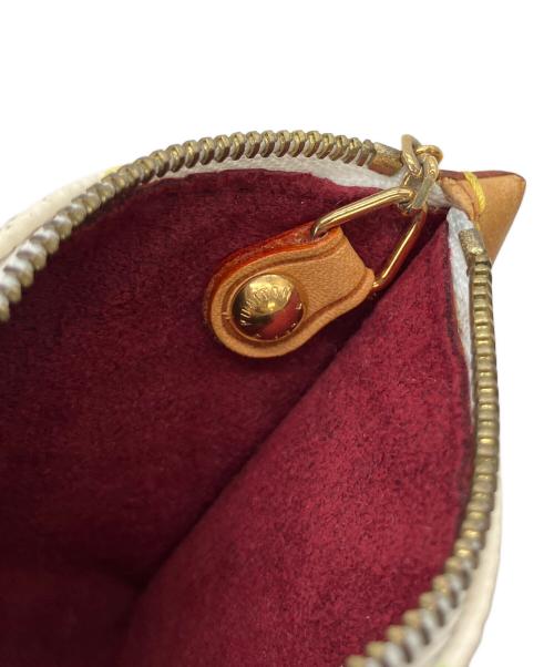 LOUIS VUITTON（ルイ ヴィトン）LOUIS VUITTON (ルイ ヴィトン) ベルランゴ コインケース ホワイトの古着・服飾アイテム