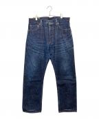 MOMOTARO JEANS桃太郎ジーンズ）の古着「セルビッチデニムパンツ」｜インディゴ