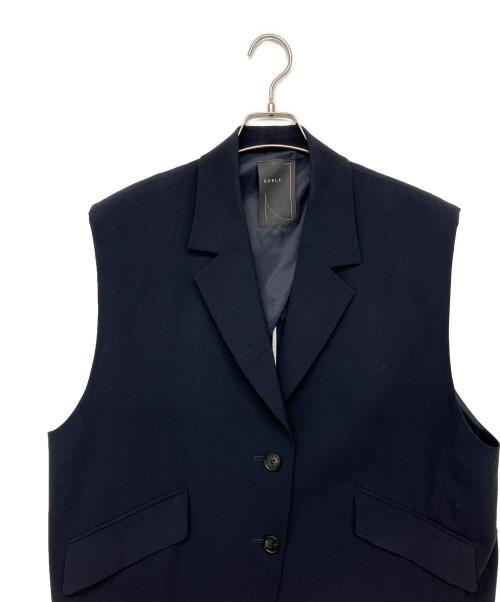 Noble（ノーブル）Noble (ノーブル) コクーンシルエットオーバージレ 25AW ネイビー サイズ:記載なしの古着・服飾アイテム