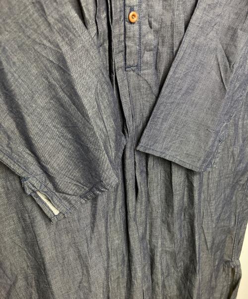 45rpm（45アールピーエム）45rpm (45アールピーエム) 長袖ワンピース ネイビー サイズ:０の古着・服飾アイテム