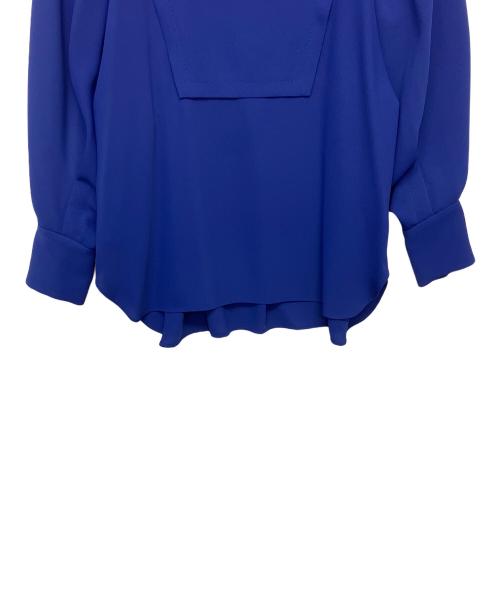 ADORE（アドーア）ADORE (アドーア) ドライクールジョーゼットブラウス ブルー サイズ:38 未使用品の古着・服飾アイテム