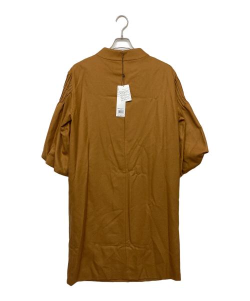 ADORE（アドーア）ADORE (アドーア) ウールアムンゼンビッグスリーブ ブラウン サイズ:38 未使用品の古着・服飾アイテム